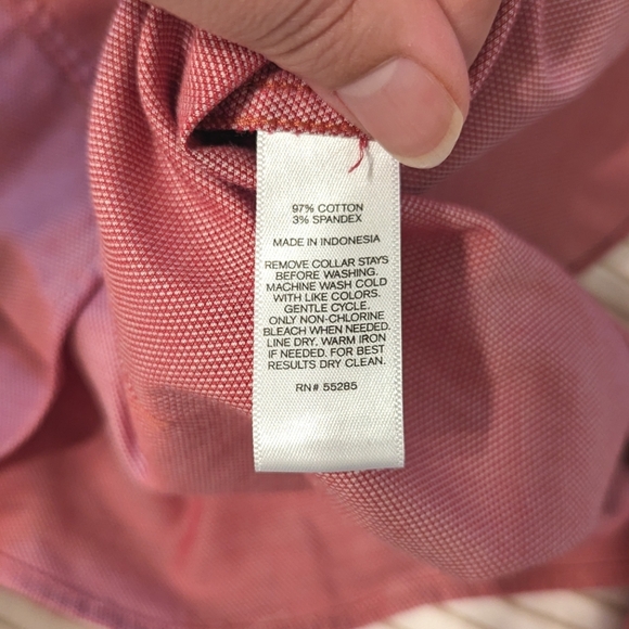 EUC Slim fit Express button down dress shirt - Picture 4 of 8